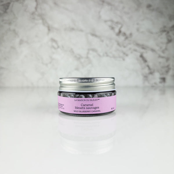 Caramel de bleuets sauvages 90 ml - La Maison du Bleuet