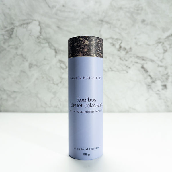 Boite de rooibos bleuet relaxant 95g