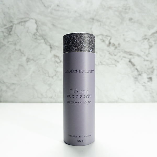 Boite de thé noir aux bleuets 95g