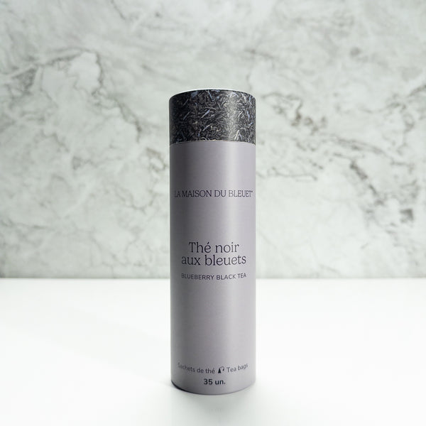 Boite de sachets de thé noir aux bleuets - 35 sachets