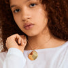 SPARKLE gold-plated necklace