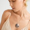 SPARKLE silver plated necklace