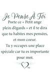 Épinglette Ange : Je Pense à Toi