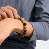 UNFOLD bracelet brown/plaqué or