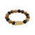 UNFOLD bracelet brown/plaqué or