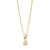 SHIFT collier ensemble 2 en 1, plaqué or