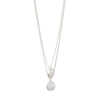 SHIFT collier ensemble 2 en 1, plaqué argent