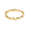 SUNSETrecycled bracelet gold- plated