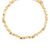 SUNSET recycled necklace gold- plated