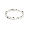 SUNSETrecycled bracelet silver- plated