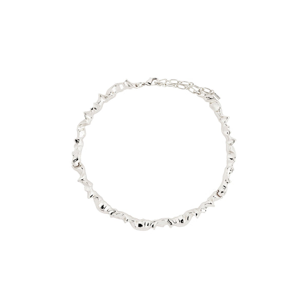 SUNSETrecycled necklace silver-plated
