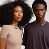 SUNSETrecycled necklace silver-plated