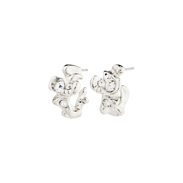 SUNSET recycled earrings silver-plated