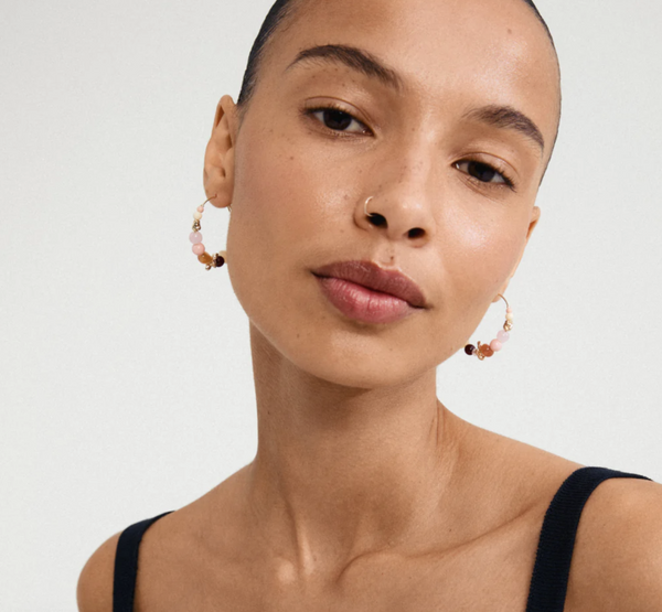 DREAM hoops multi/gold-plated
