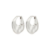 SENSE créoles boucles d’oreilles plaqué argent