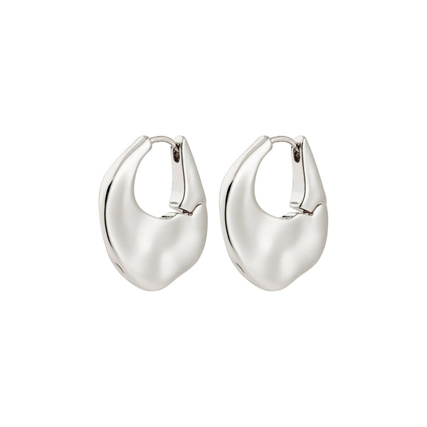SENSE créoles boucles d’oreilles plaqué argent