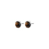 SENSE boucles d’oreilles plaqué argent/agate