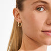 Boucles d’oreilles : Ember : Plaqué or