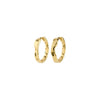 Boucles d’oreilles : Ember : Plaqué or