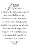 Épinglette Ange : Je t'Aime