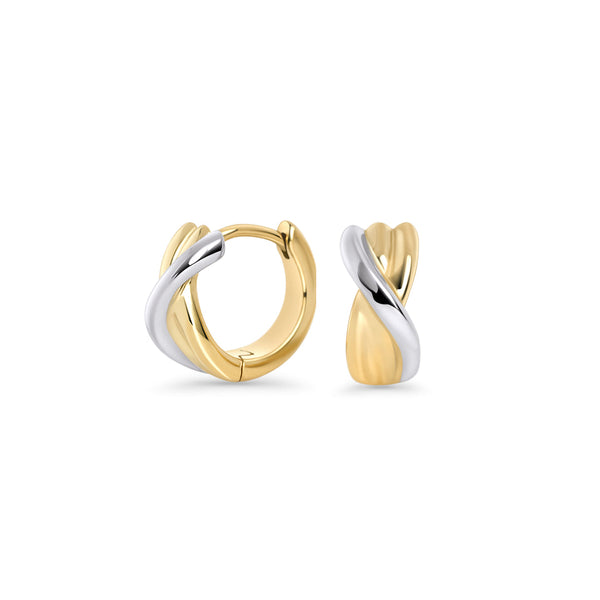 Boucles d'oreilles Alma Huggie