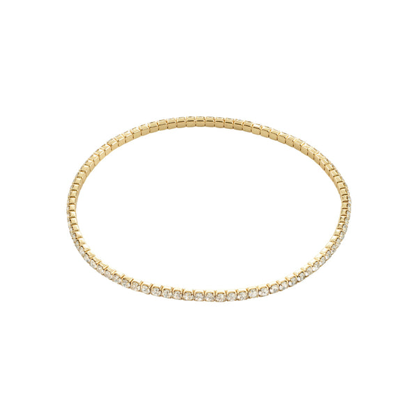 ARASH bracelet Gold Plated Crystal