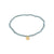 INDIE bracelet Gold Plated Blue