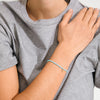 INDIE bracelet Gold Plated Blue Light