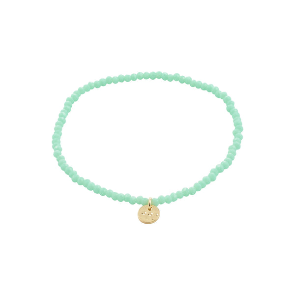 INDIE bracelet Gold Plated Green