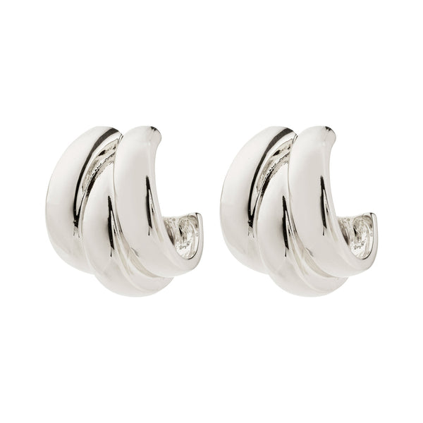 DAMIA boucles d’oreilles plaqué argent