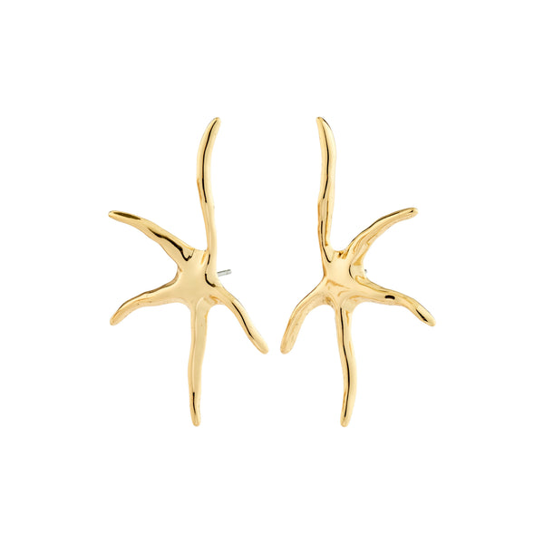 Boucles d’oreilles PRISM plaquées or