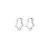 Boucles d’oreilles SOLARI plaqué argent