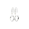 Boucles d'oreilles MORIN argent