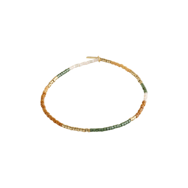 ALISONbracelet brown, gold- plated