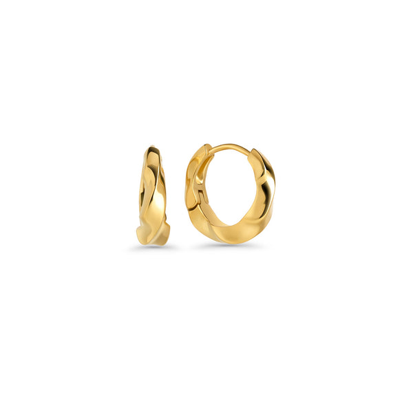 Boucles d'oreilles Aubery or