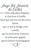 Épinglette Ange : Joueurs De Cartes