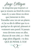 Épinglette Ange : Collègue