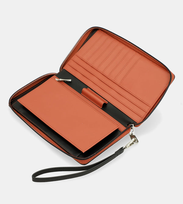 Portefeuille de voyage Anekke Alma – Porte-passeport – intérieur ouvert