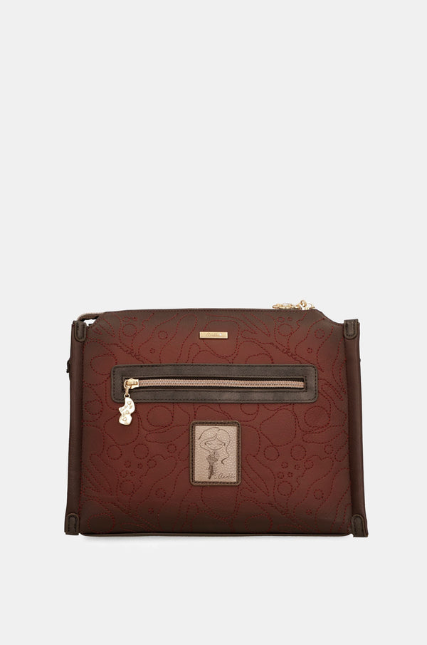 Sac à bandoulière carré Anekke Blossom – vue arrière
