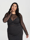 Landon Mesh Sweater