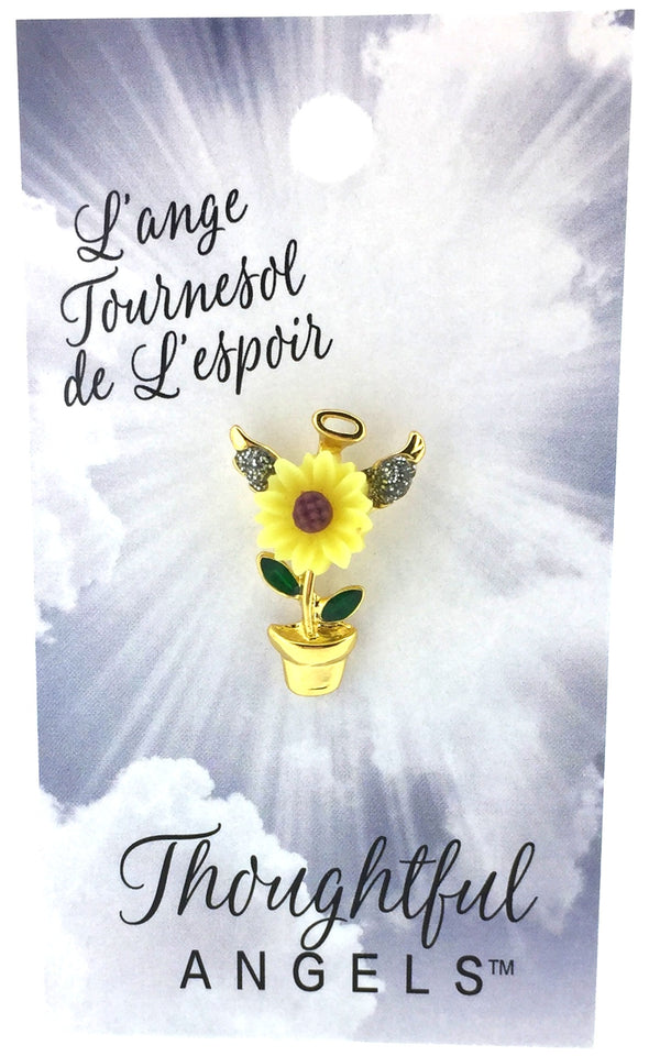 Angel Pin: SUNFLOWER OF HOPE