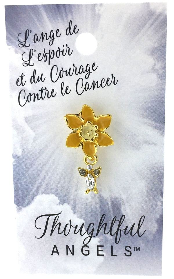 Angel Pin: Hope/Courage/Cancer