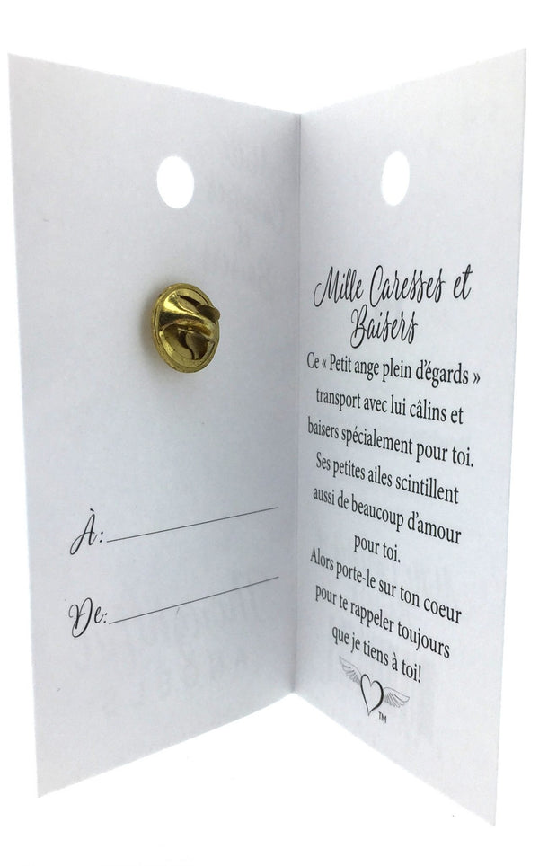 Angel Pin: A THOUSAND CARESSES/KISSES
