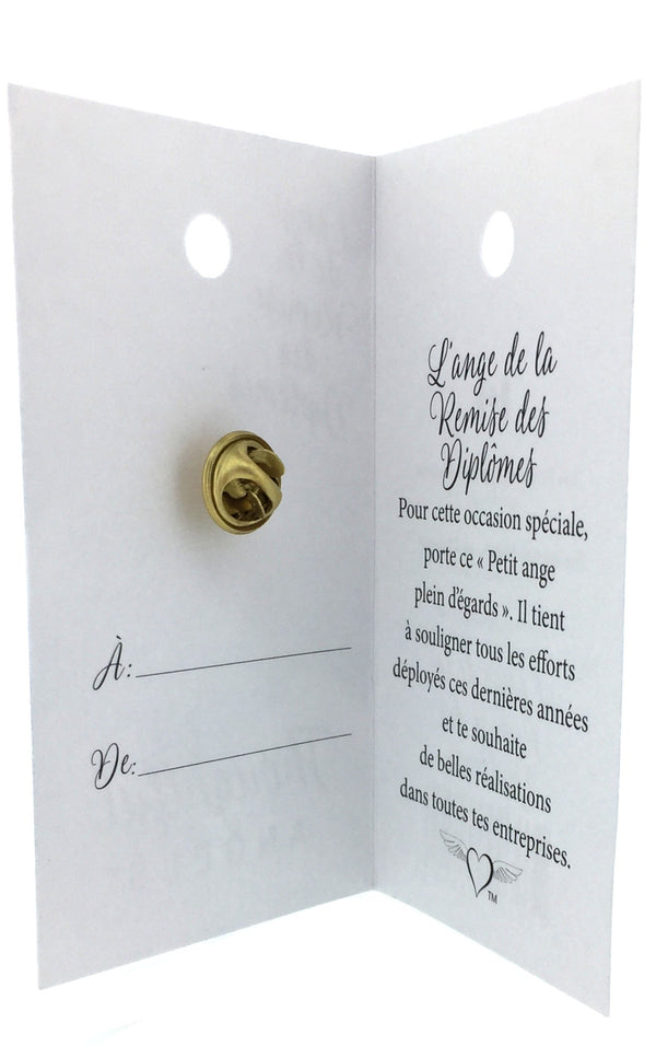 Épinglette Ange : Remise des Diplômes