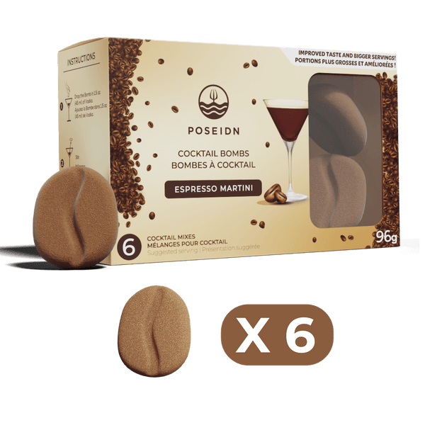 Bombe à Cocktail Espresso Martini Poseidn