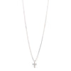 CLARA crystal cross collier