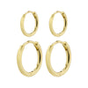 ARIELLA anneaux boucles d'oreille 2-en-1 set