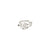 (W) Bague Ajani Plaqué argent