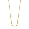 JOANNA flat snake chaîne collier