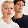 JOANNA flat snake chaîne collier